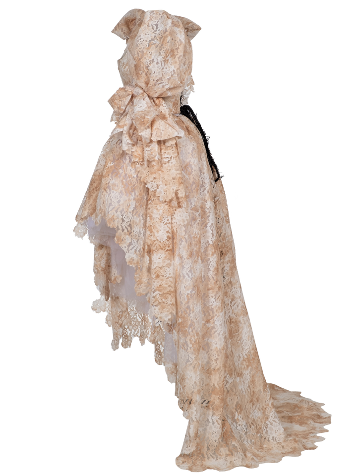 Natasha Zinko Corseted Puff-sleeved Princess Dress