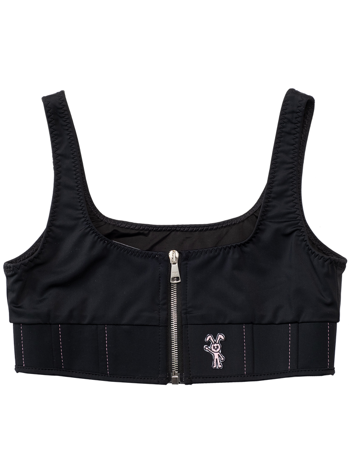 Natasha Zinko Corseted Swim Top