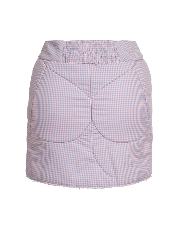 Natasha Zinko Cotton Muscle Mini Skirt