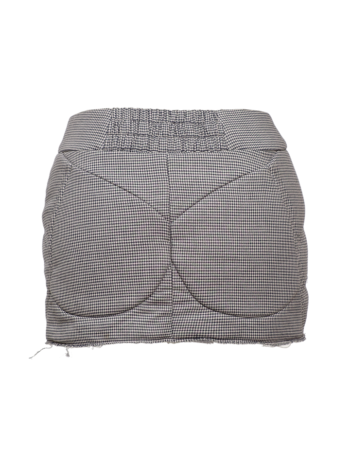 Natasha Zinko Cotton Muscle Mini Skirt