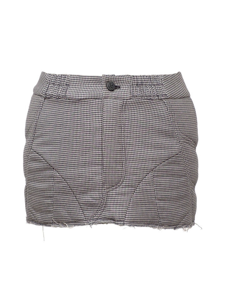 natasha zinko Cotton Muscle Mini Skirt