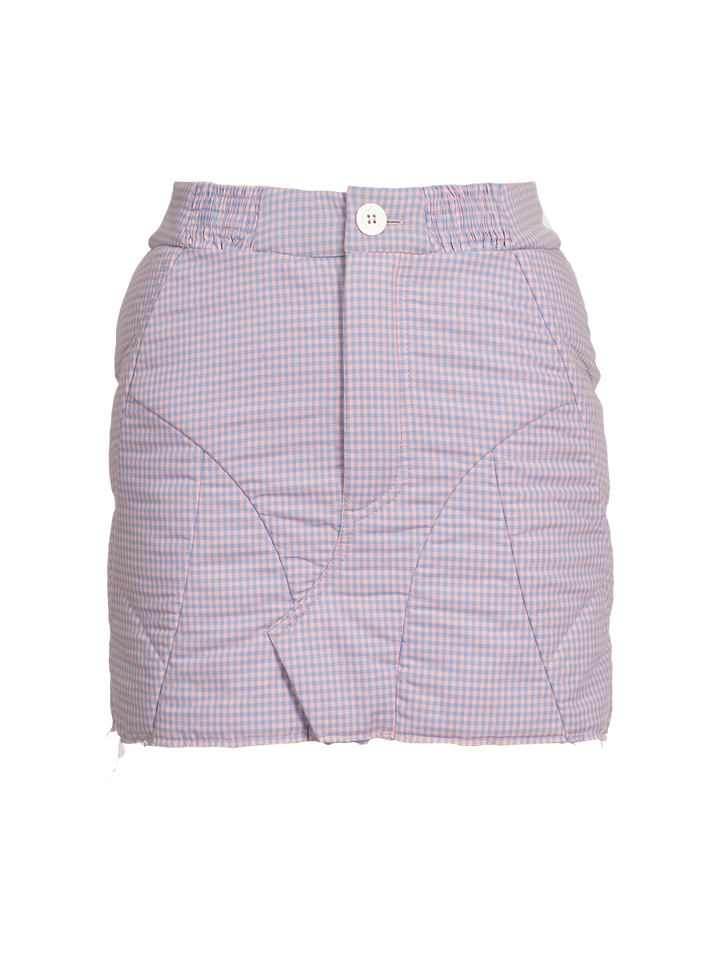 natasha zinko Cotton Muscle Mini Skirt