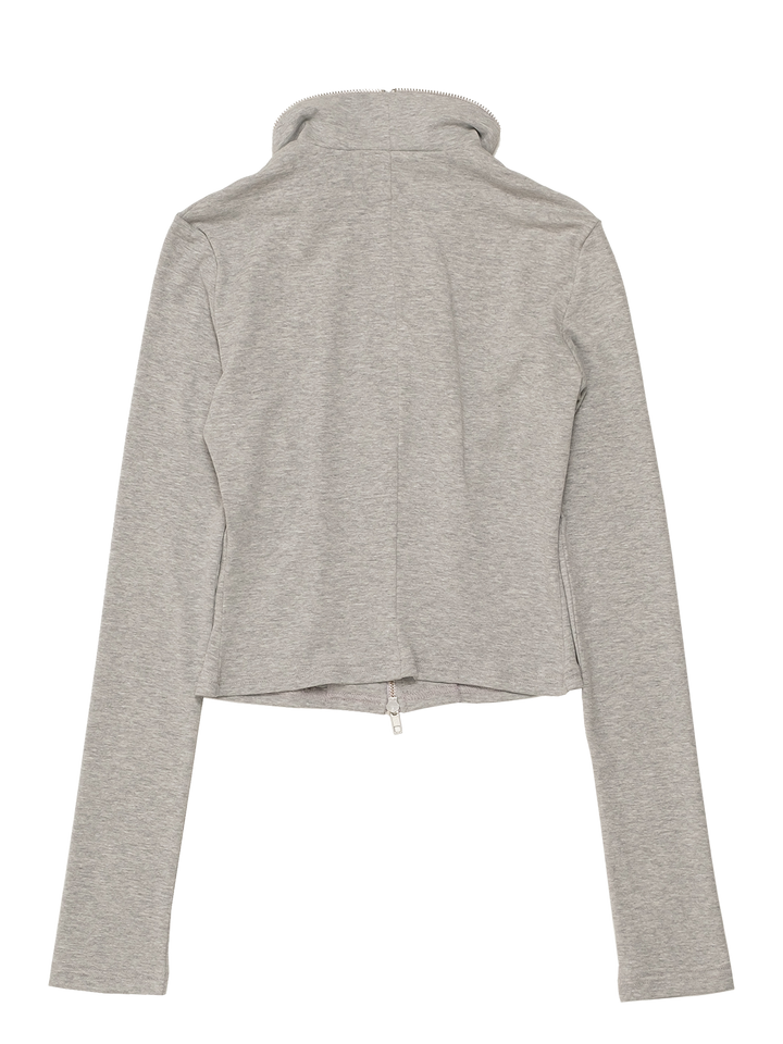 Natasha Zinko CROPPED JACKET TOP GREY