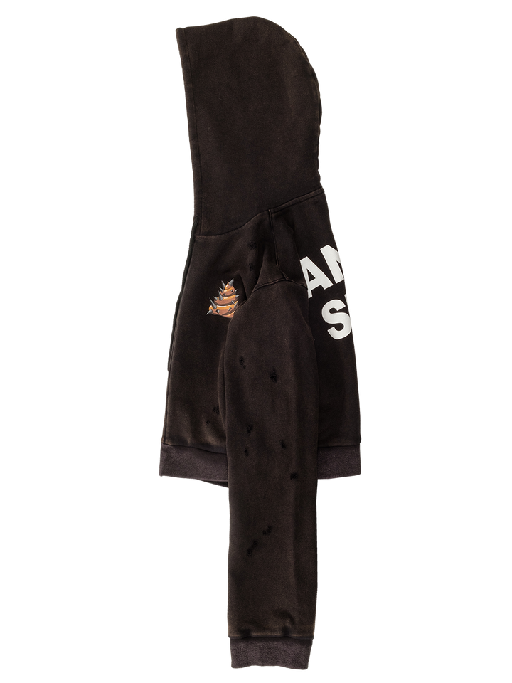 Natasha Zinko Cropped Random Sh*t Hoodie