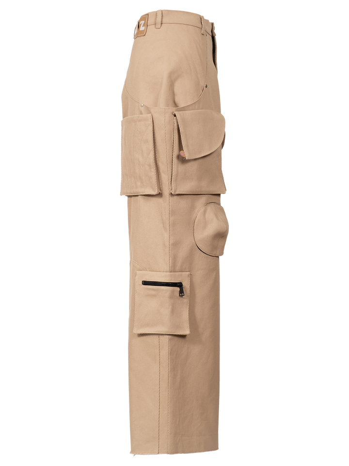 Natasha Zinko Cut-Out Cargo Trousers