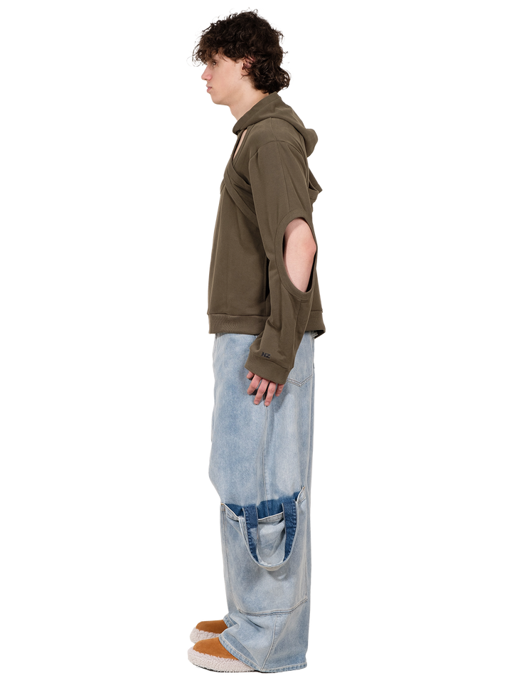 Natasha Zinko Cut Out Hoodie