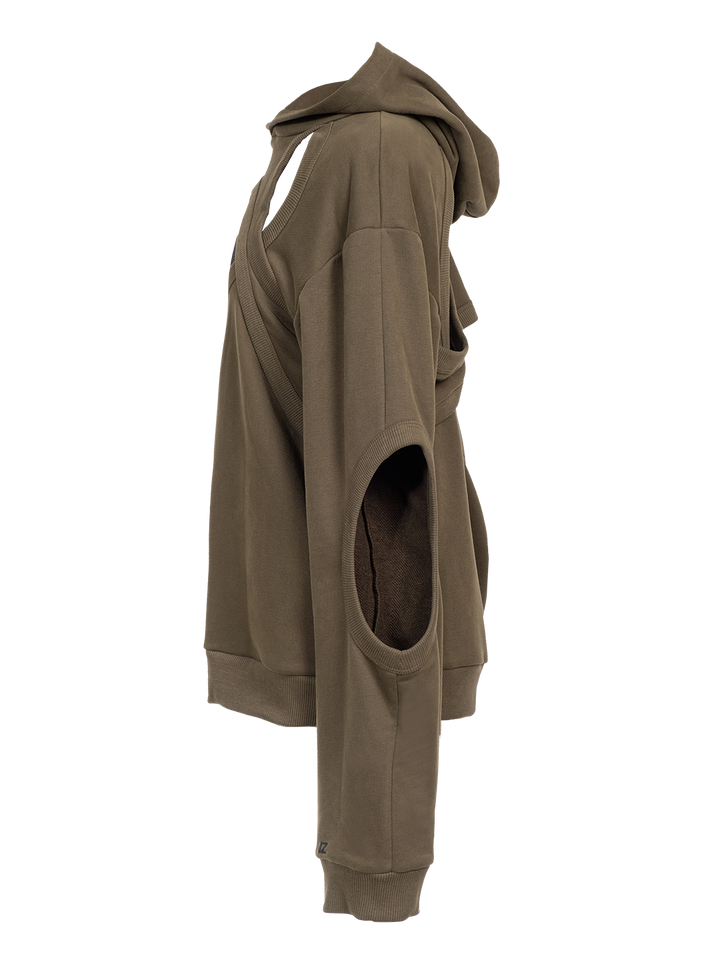 Natasha Zinko Cut Out Hoodie