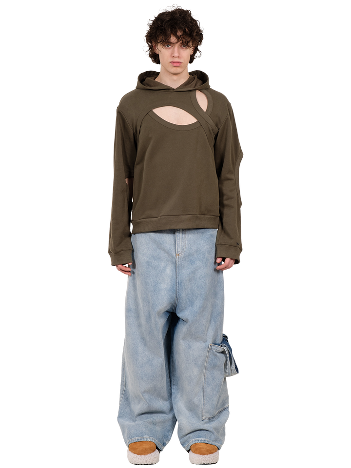 natasha zinko Cut Out Hoodie