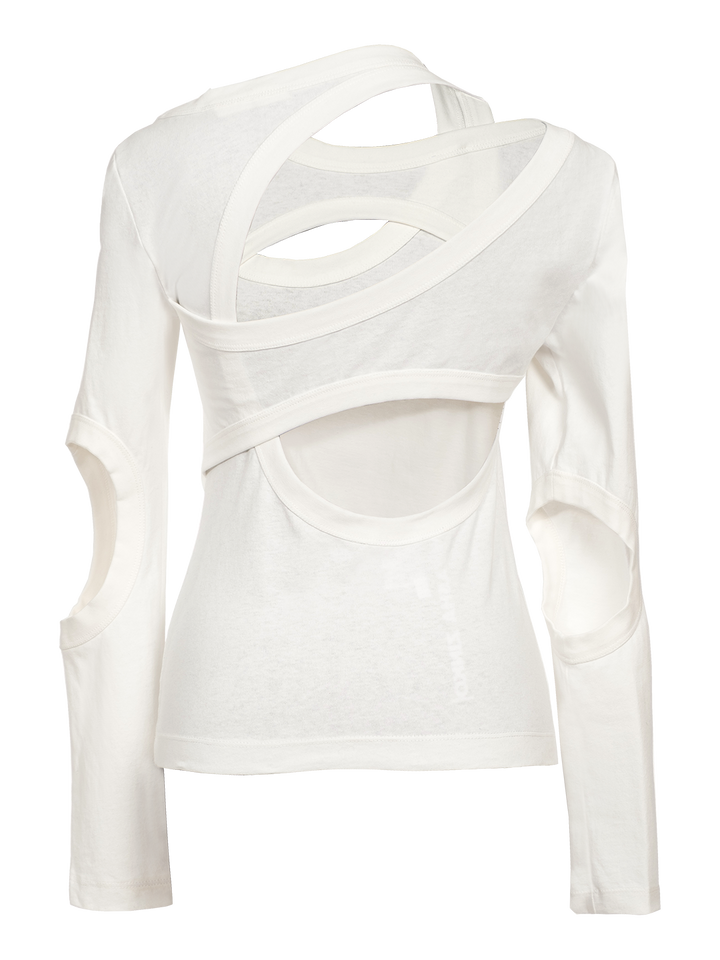 Natasha Zinko Cut Out LS Top