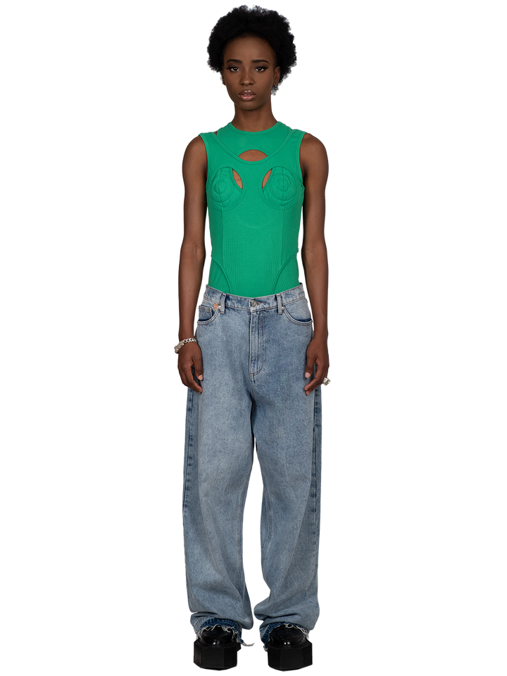 Natasha Zinko Cut-Out Tank Top