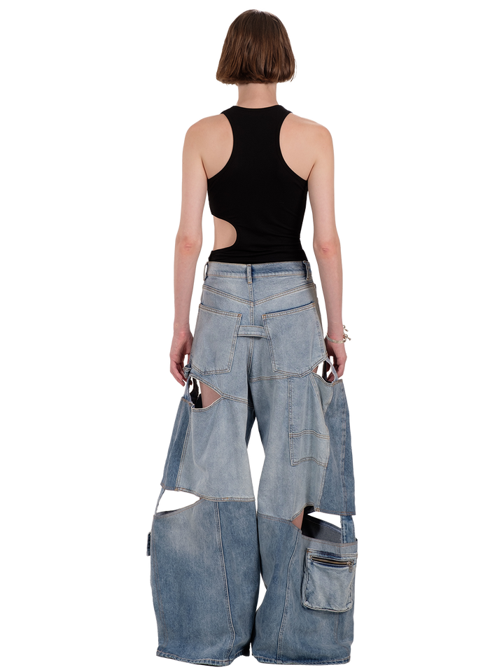 Natasha Zinko Cut Out Tank Top