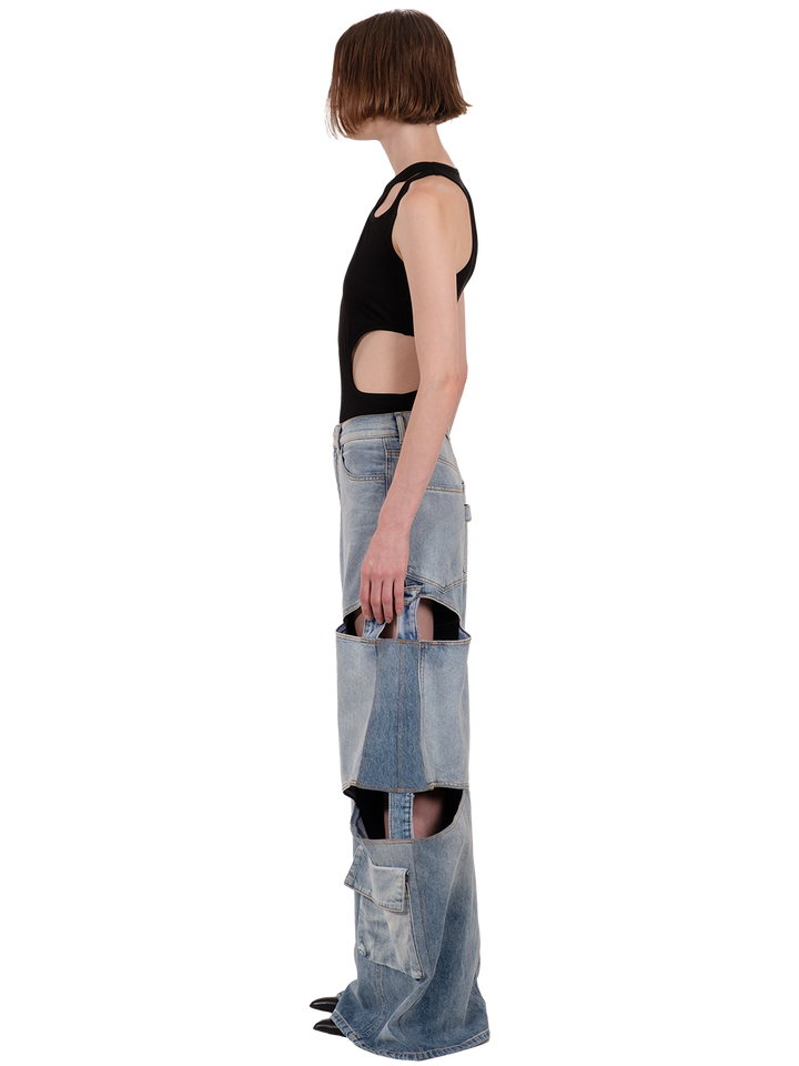 Natasha Zinko Cut Out Tank Top