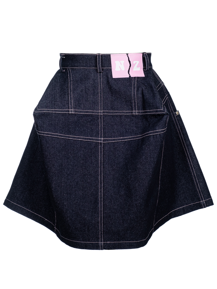 Natasha Zinko Denim Full Skirt