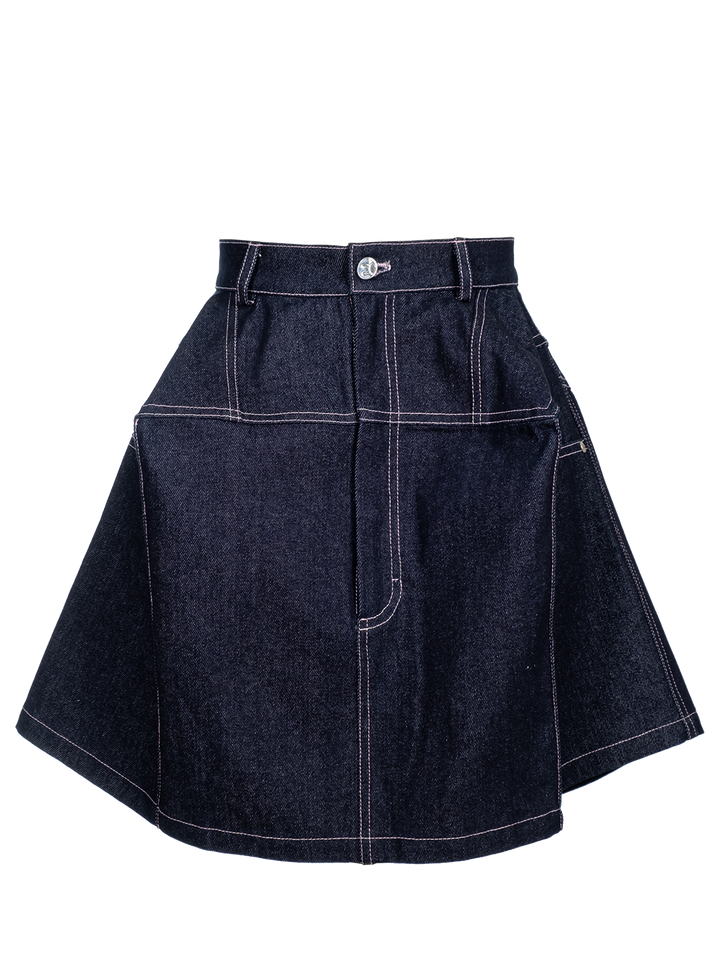 natasha zinko Denim Full Skirt