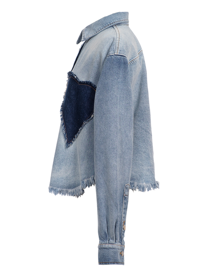 Natasha Zinko Denim Heart Shirt