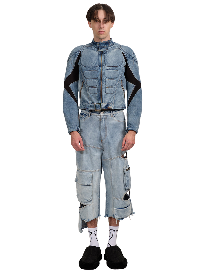 natasha zinko Denim Muscle Jacket