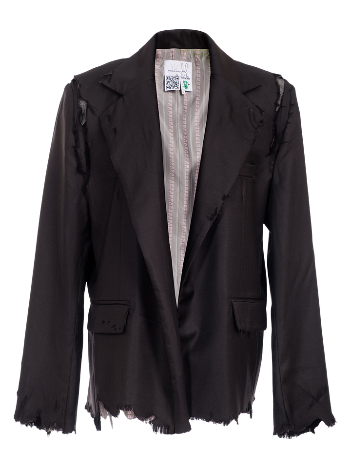 natasha zinko Destroyed Blazer