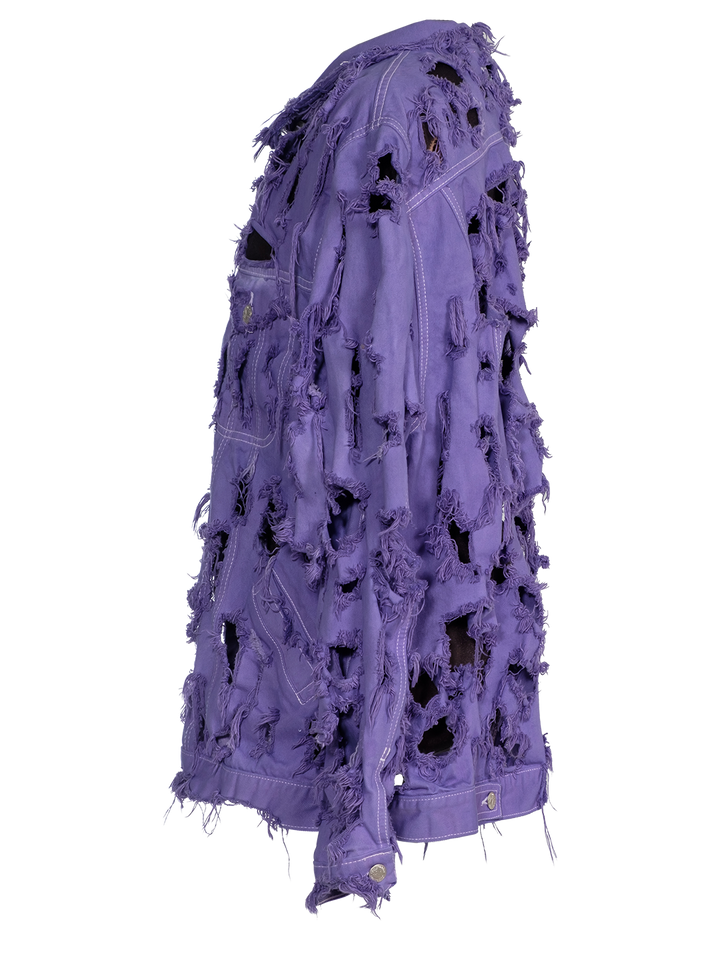 Natasha Zinko Destroyed Denim Jacket