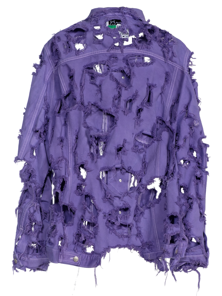 Natasha Zinko Destroyed Denim Jacket