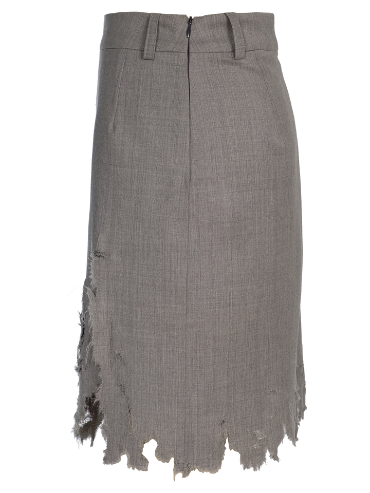 Natasha Zinko DESTROYED OFFICE SKIRT