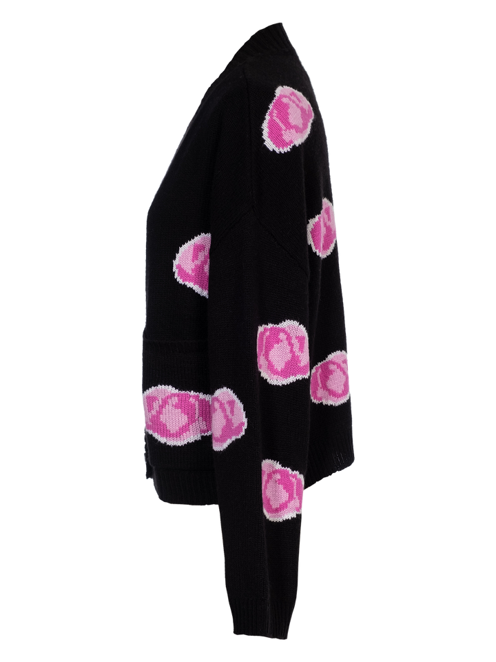 Natasha Zinko Digital Roses Cardigan