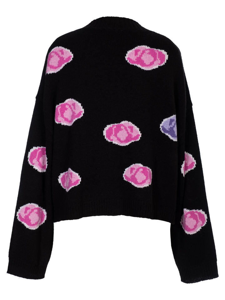 Natasha Zinko Digital Roses Cardigan