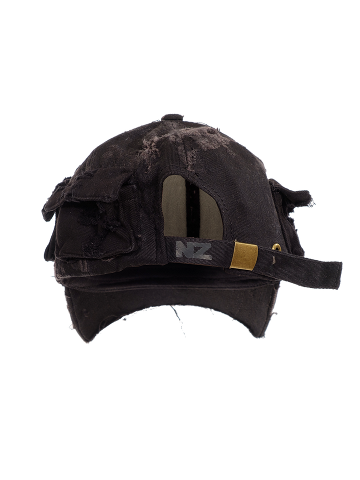 Natasha Zinko Distressed Cargo Cap