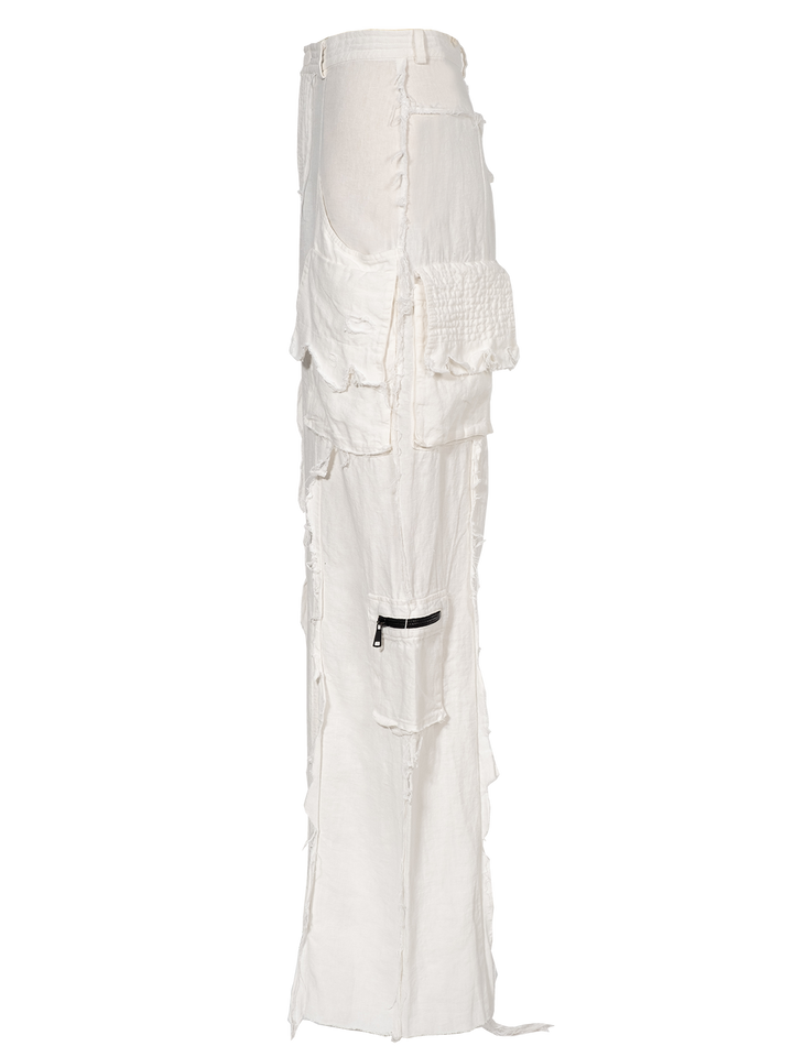 Natasha Zinko Distressed Cargo Trousers