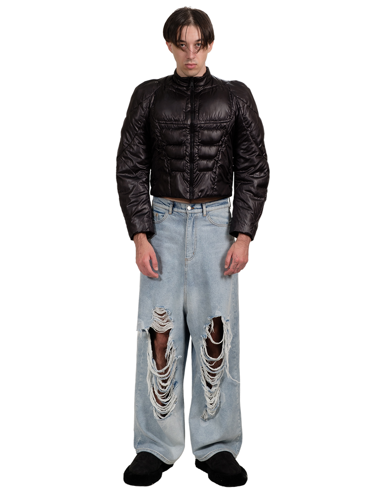 natasha zinko Distressed Denim Jeans