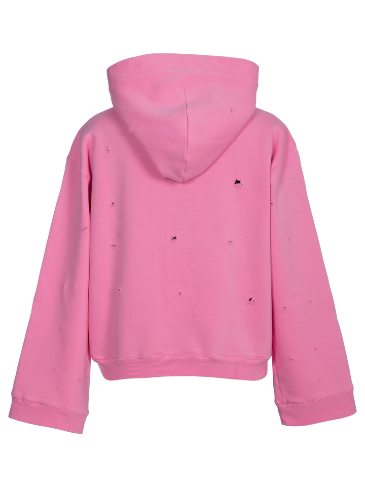 Natasha Zinko Distressed 'F*ck Off Monday' Hoodie