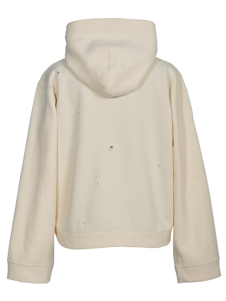 Natasha Zinko Distressed 'F*ck Off Saturday' Hoodie