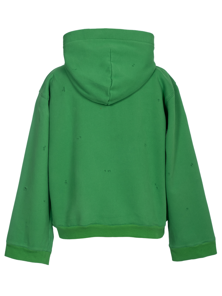 Natasha Zinko Distressed 'F*ck Off Thursday' Hoodie