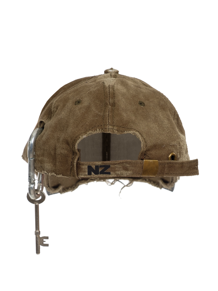 Natasha Zinko Distressed Keys Cap