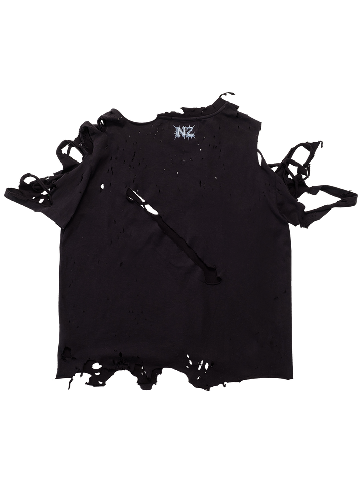 Natasha Zinko Distressed Monster T-shirt