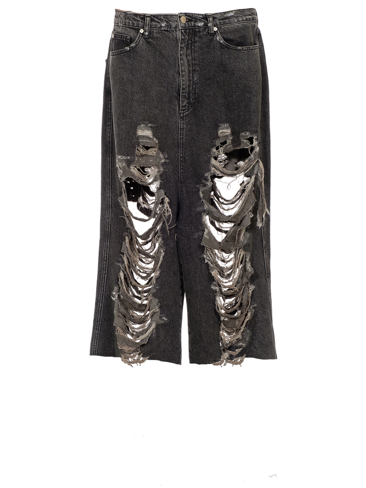 Natasha Zinko Distressed Shorts