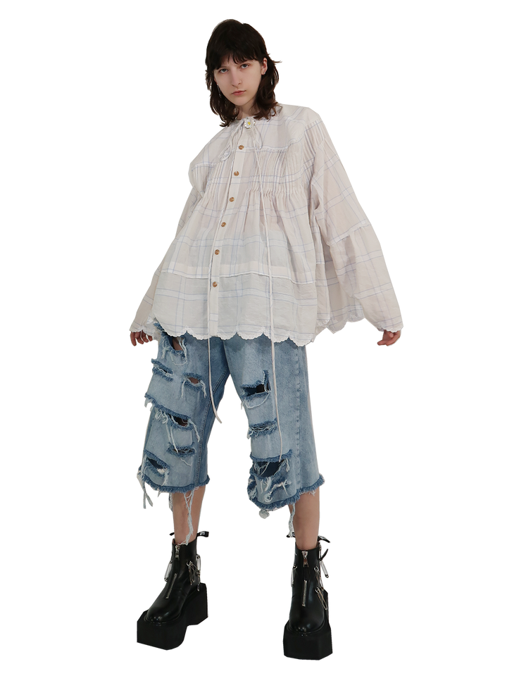 Natasha Zinko Embroidered Box Shirt