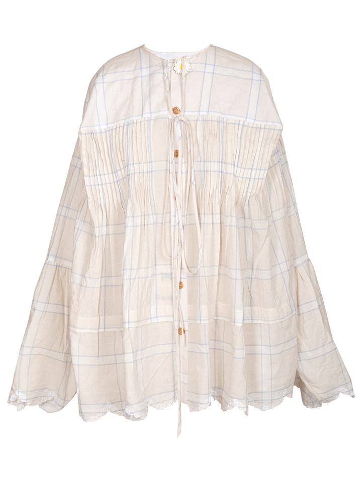 natasha zinko Embroidered Box Shirt