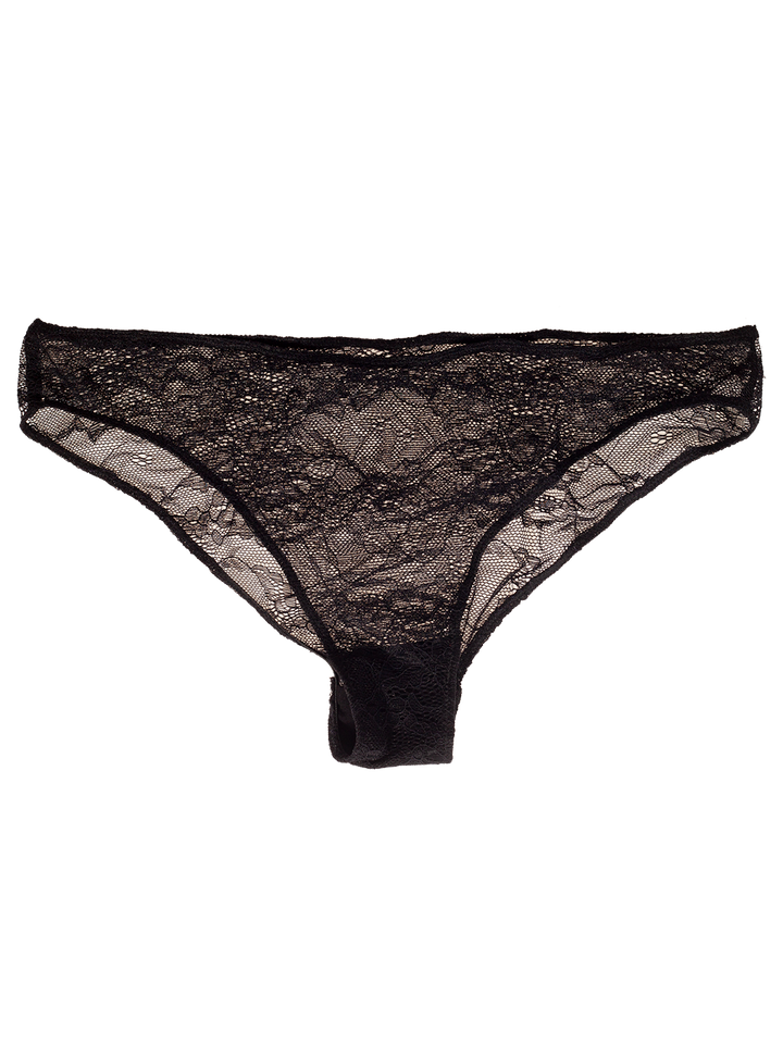 natasha zinko Embroidered Cat Lace Briefs