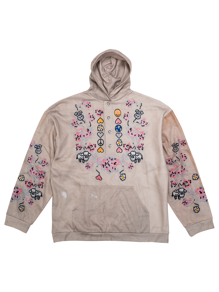 Natasha Zinko Embroidered Hoodie
