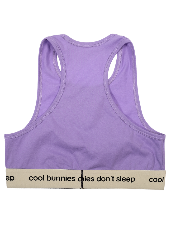 Natasha Zinko 'F*ck Off Friday' Cropped Sport Top