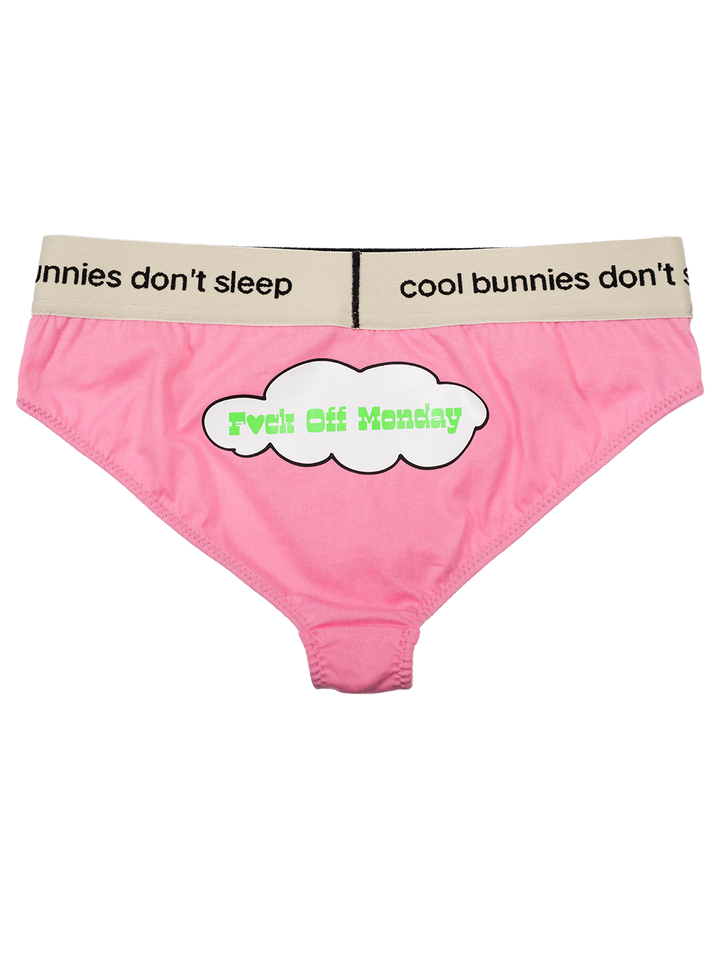 Natasha Zinko 'F*ck Off Monday' Panties