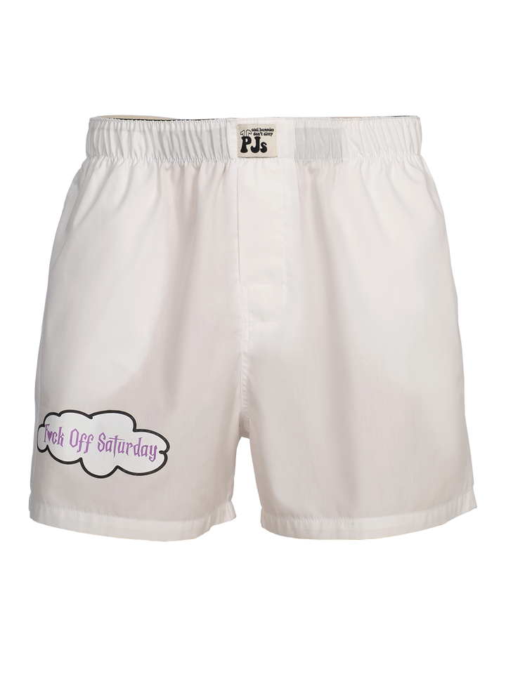 Natasha Zinko 'F*ck Off Saturday' Boxer Shorts