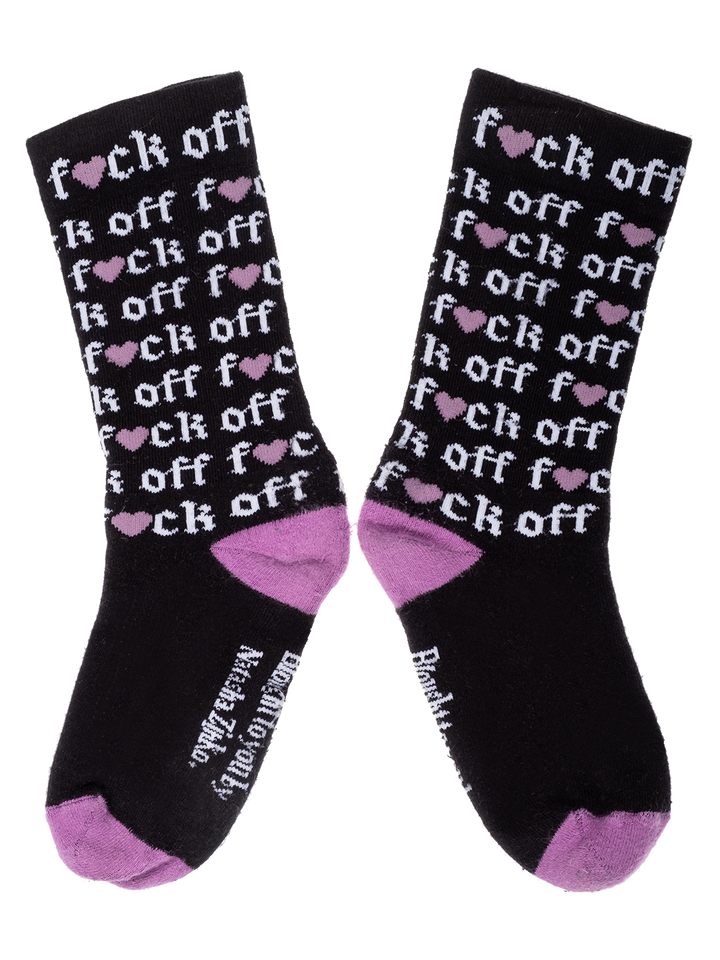 Natasha Zinko F*ck Off Socks /3 Pairs/