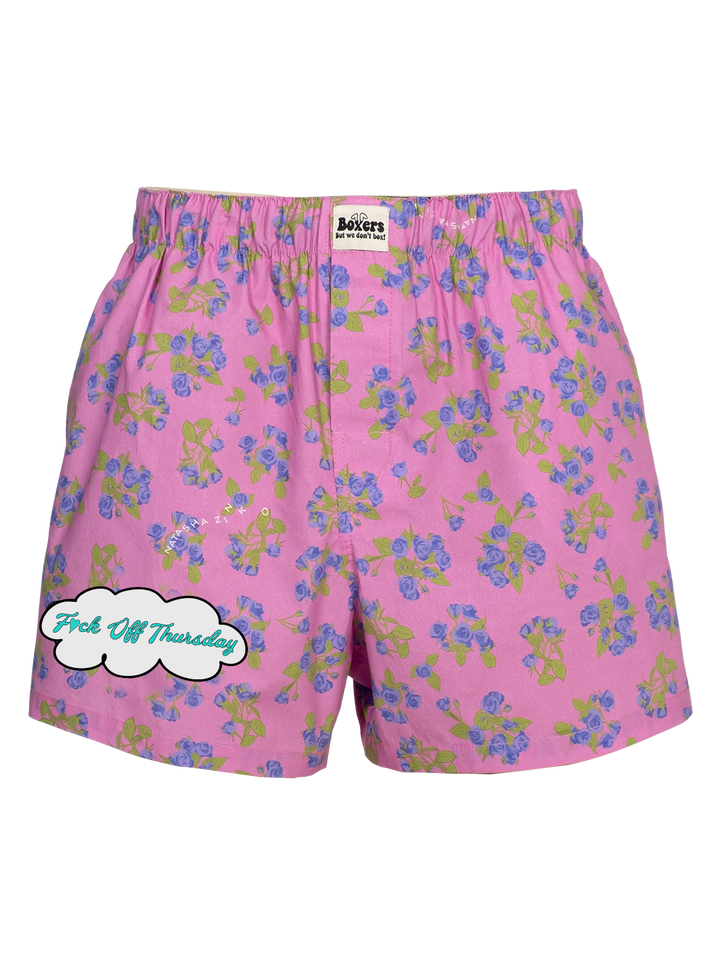 natasha zinko 'F*ck Off Thursday' Boxer Shorts