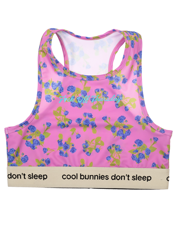 natasha zinko 'F*ck Off Thursday' Cropped Top