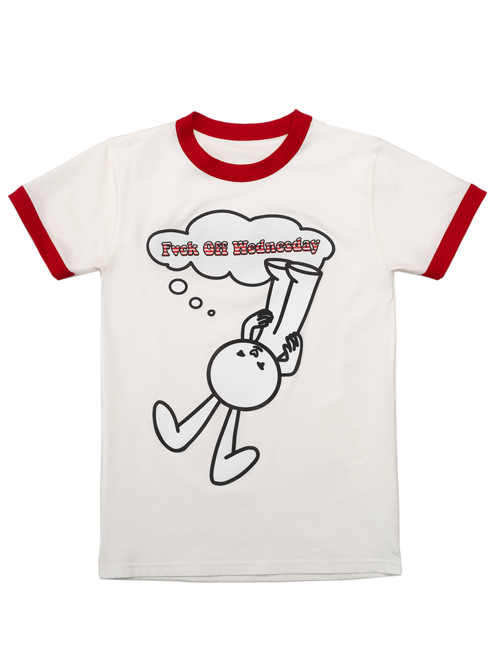 Natasha Zinko 'F*ck Off Wednesday' T-shirt