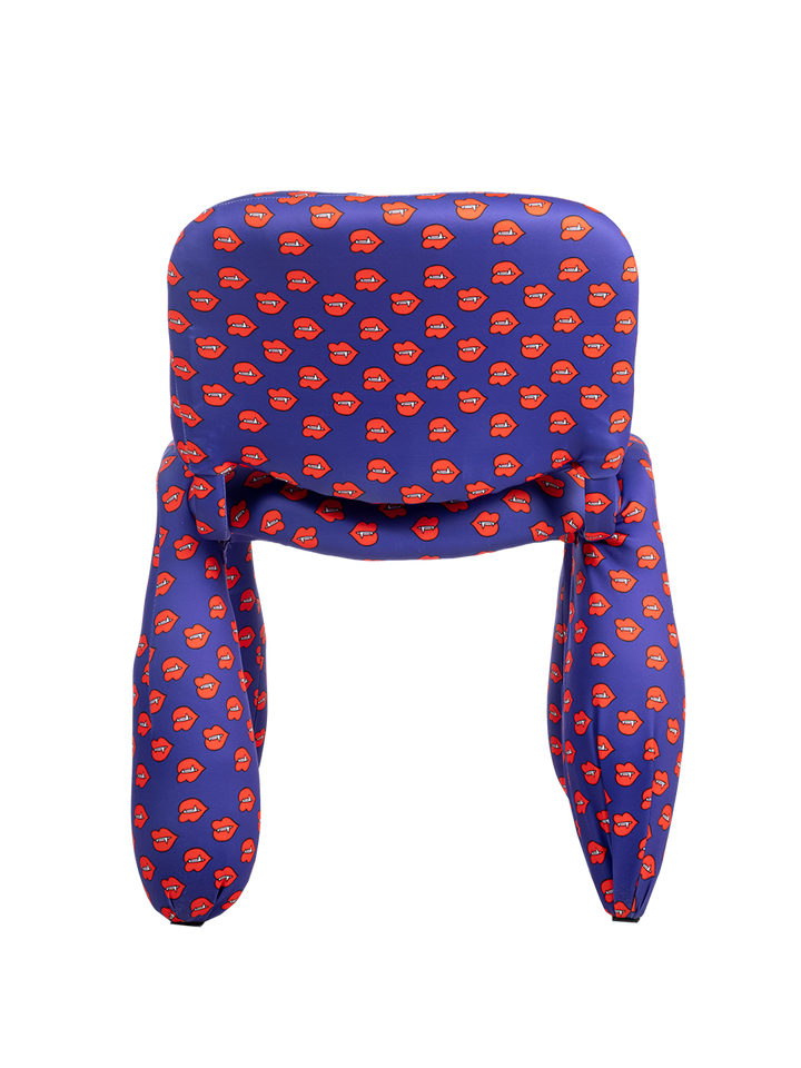 Natasha Zinko Fangs Print Chair