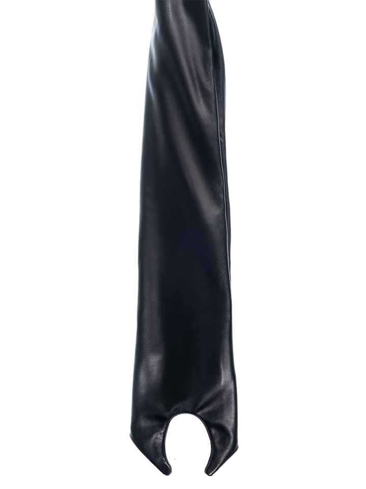 Natasha Zinko Faux Leather Tie