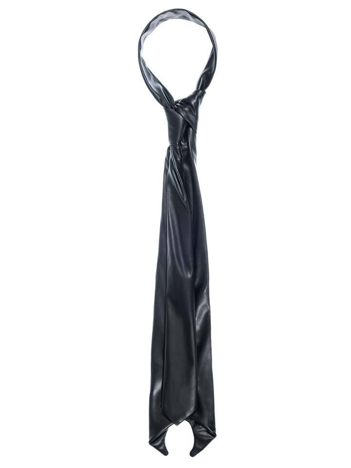 Natasha Zinko Faux Leather Tie