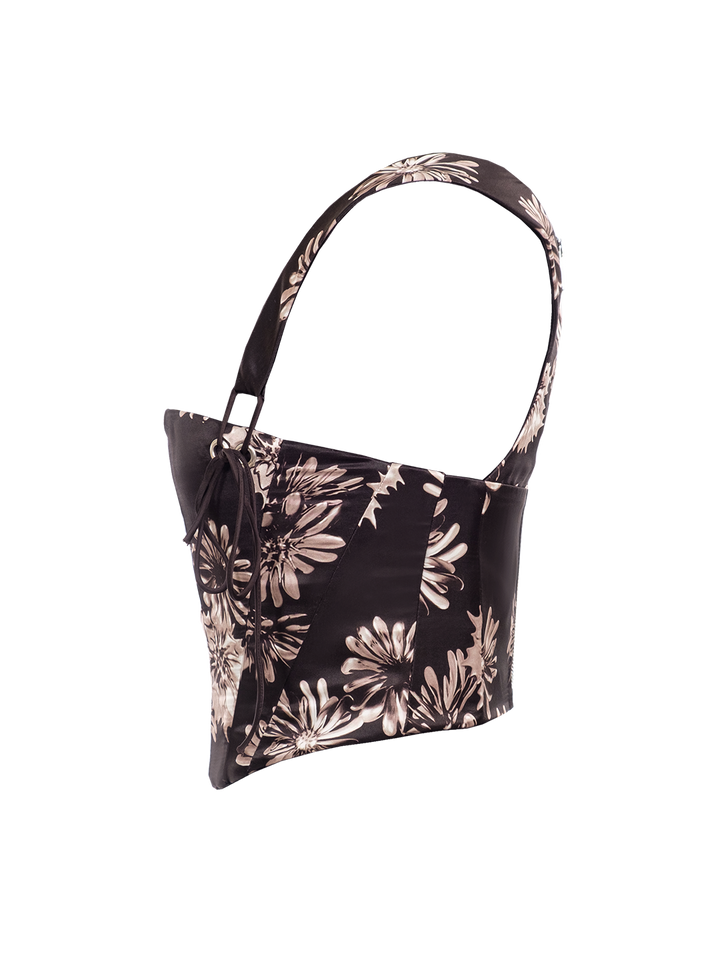 Natasha Zinko Floral Print Corset